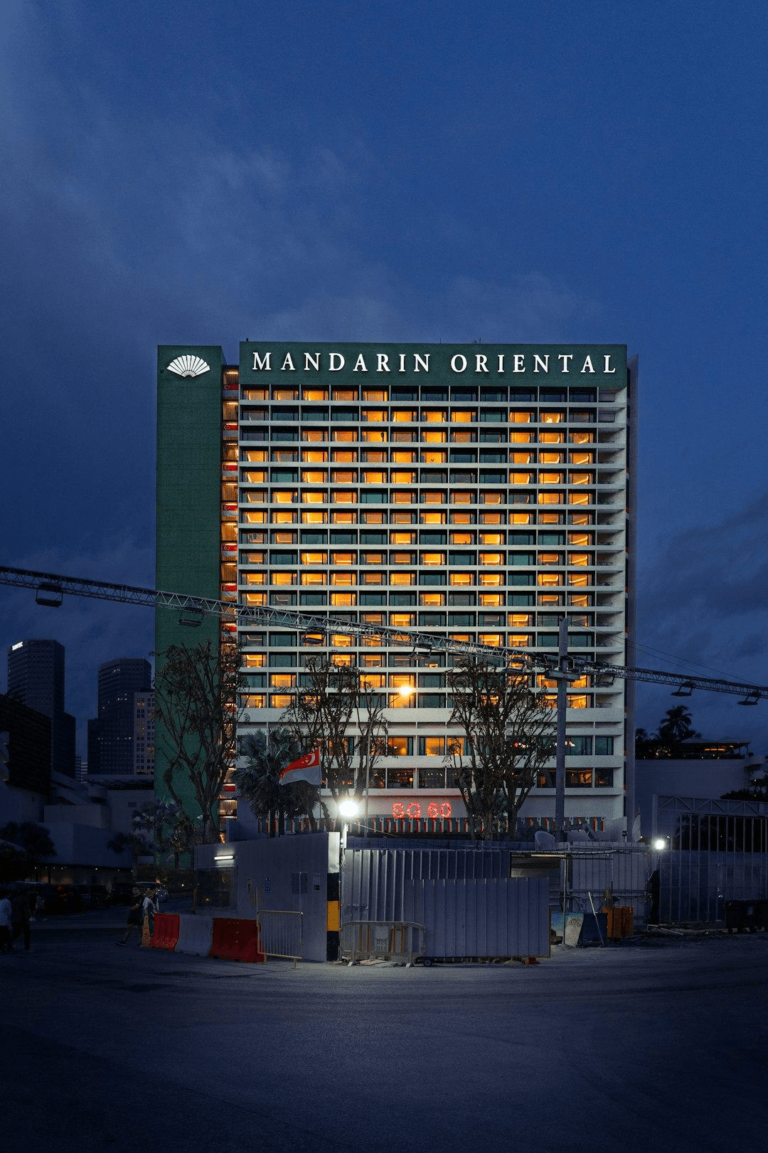 Construction site building